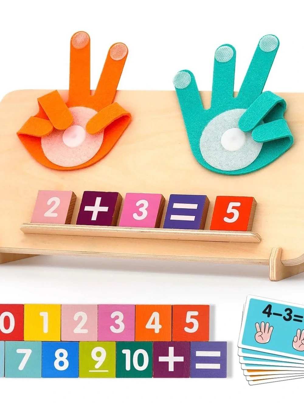 Educational Number & Counting Toy Set for Kids - Math Manipulatives